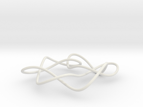 knot 8-8 100mm in White Natural Versatile Plastic