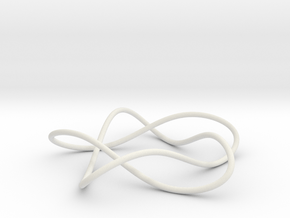 knot 5-1 100mm in White Natural Versatile Plastic
