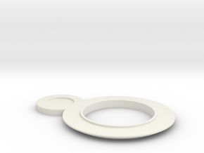 ring1 1 (repaired) in White Natural Versatile Plastic
