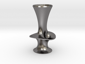 Costa Vase - 7" in Polished Nickel Steel