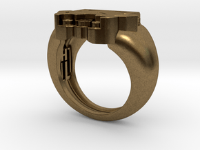 Strooper Ring - size 14 (US) in Natural Bronze