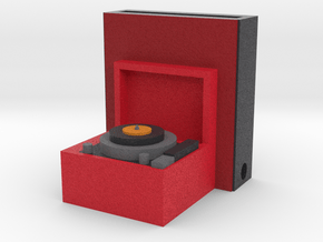 Record Player Iphone Speaker  in Full Color Sandstone