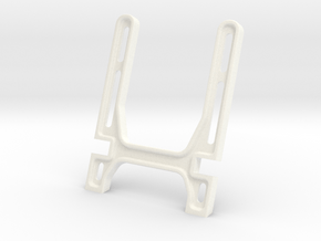 DOCKING STAND ARMS in White Processed Versatile Plastic