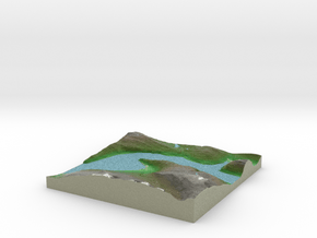 Terrafab generated model Thu Feb 27 2014 23:41:22  in Full Color Sandstone