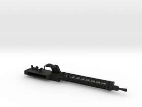 SPANAU MACHINE GUN FOR SCALE FOKKER DR.1 in Black Natural Versatile Plastic