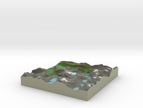 Terrafab generated model Thu Feb 27 2014 23:41:22  in Full Color Sandstone