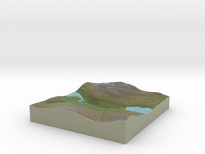 Terrafab generated model Sat Mar 01 2014 09:46:21  in Full Color Sandstone