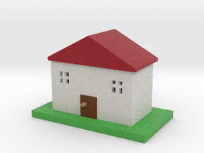 house model larger in Full Color Sandstone