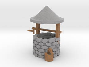 budget Wishing Well in Full Color Sandstone