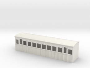 009 colonial 2nd saloon coach in White Natural Versatile Plastic