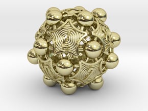 Nucleus D12 in 18k Gold Plated Brass