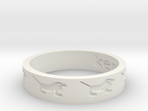 by kelecrea, engraved: kendras dog  in White Natural Versatile Plastic