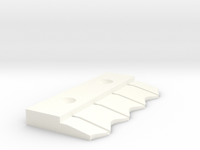 Bare Connector for Bare conductive paint in White Processed Versatile Plastic