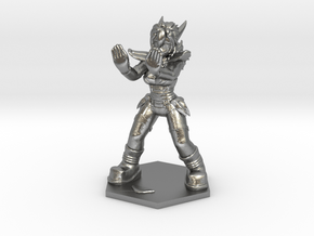 1:72 Helja, Dwarven Dracomancer,  in Natural Silver