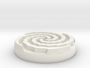 vortex sigil in White Natural Versatile Plastic