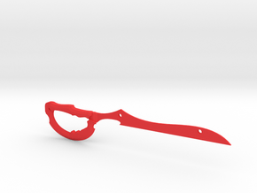 Mirrored Scissor Blade in Red Processed Versatile Plastic