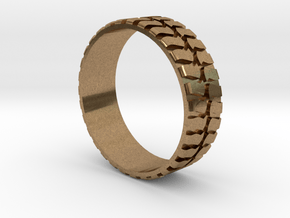 Tire ring size 7.5  in Natural Brass