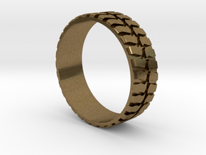 Tire ring size 7.5  in Natural Bronze