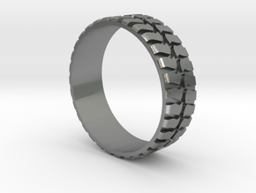 Tire ring size 7.5  in Natural Silver