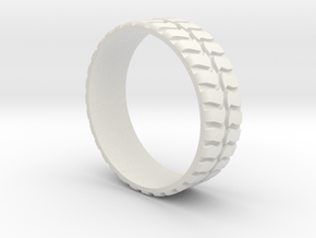 Tire ring size 7.5  in White Natural Versatile Plastic