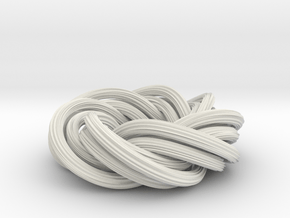 Baby You And Me, We've Got A Groovy Kind Of Knot in White Natural Versatile Plastic