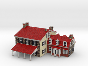 1-87 Full Color House-Cottage in Full Color Sandstone