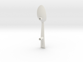 spoon14 in White Natural Versatile Plastic
