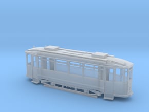 Tramtriebwagen Waggonfabrik Lindner Spur H0m (1:87 in Tan Fine Detail Plastic