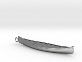 Canoe in Natural Silver