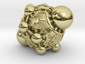 Nucleus D10 in 18k Gold Plated Brass