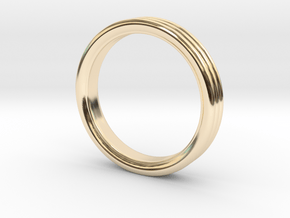 Stacked Ring - US Size 7 in 14K Yellow Gold