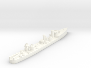 Admiralty S Destroyer (SRE) 1:1800 in White Processed Versatile Plastic