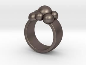 Spheres CC in Polished Bronzed Silver Steel