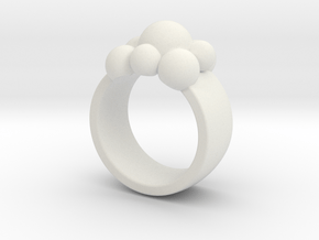 Spheres CC in White Natural Versatile Plastic