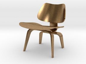 Herman Miller Eames Molded Plywood Chair 3.1" tall in Natural Brass