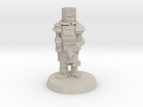 28mm Heroic Scale Space Cossack Commander in Natural Sandstone