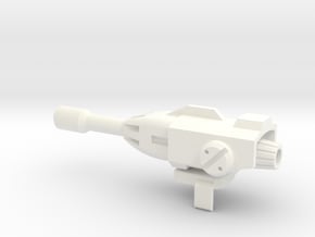 Megatron Fusion Cannon 1 in White Processed Versatile Plastic