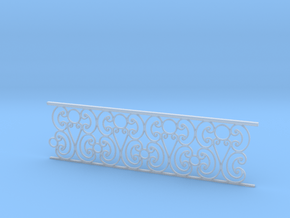 1:48 Ornate Railing in Smooth Fine Detail Plastic