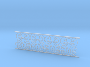 1:48 Ornate Railing in Tan Fine Detail Plastic