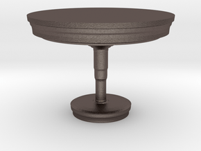 model table free to download resize to size desire in Polished Bronzed Silver Steel