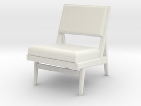 1:24 Jen Chair 1 in White Natural Versatile Plastic