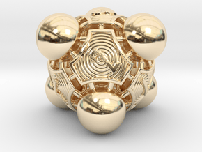 Nucleus D8 in 14K Yellow Gold