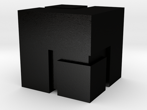 (FEZ) Mini Cube 2x2 in Matte Black Steel