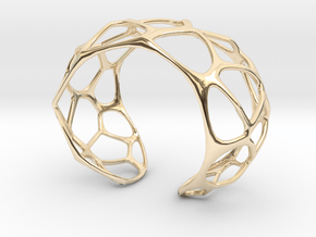 Exteriority Bracelet in 14K Yellow Gold: Small