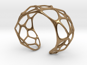 Exteriority Bracelet in Natural Brass: Small