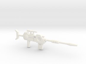 Perceptor Sniper Rifle 2 in White Processed Versatile Plastic