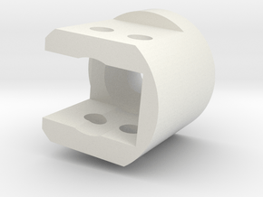 Load Cell Idler Shaft Adapter Mar 2012 in White Natural Versatile Plastic