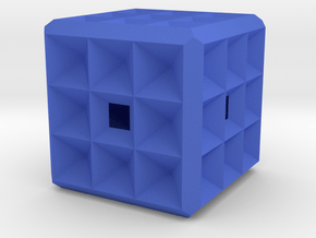 Fractale Geometrie K3 in Blue Processed Versatile Plastic