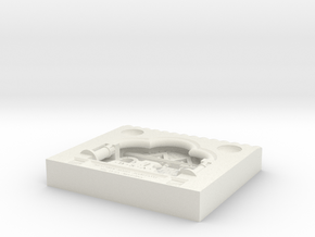 BSA Device Diarama in White Natural Versatile Plastic