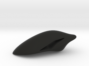 Floating Pendant. Smooth Shaped for Perfect Comfor in Black Natural Versatile Plastic